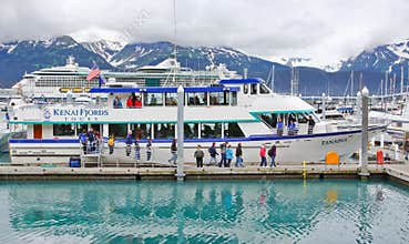 Alaska Seward Kenai Fjords Tours Boat