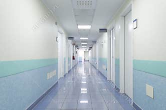 Hospital corridor
