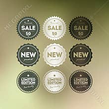 Retro Badge Collection