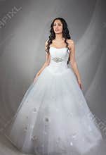 Full length photo of the bride