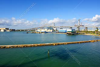 The Port of Corpus Christi, Texas, USA