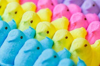 Colorful Easter Marshmallow Treats