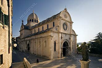 Cathedral of St. James (Sv Jakov) in Sibenik, Croatia