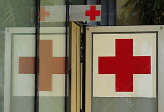 red cross logo or symbol