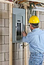 Electrician Contractor Construction Worker