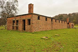 POW camp building, Northumberland