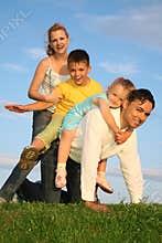 Family with children