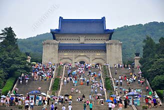 Mausoleum of Dr. Sun Yat-sen, Nanjing, China