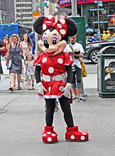 Minnie Mouse In NY.