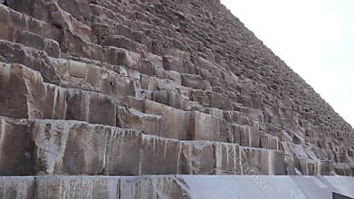 An ancient Egyptian Pyramid of Giza, Egypt