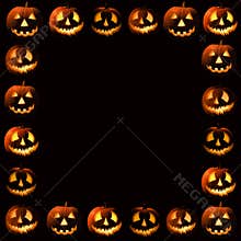 Halloween frame