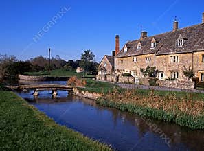 River Eye, Lower Slaughter, England.