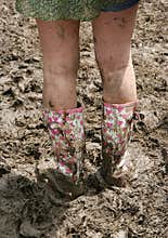 Glastonbury wellies