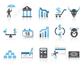 Business and Finance Icons set