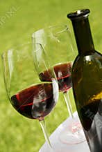 Wine and Bottle