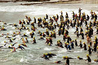 Triathlon start