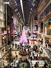 Christmas Season at Toronto Eaton Centre
