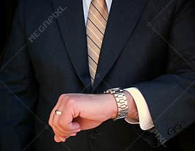 Checking the time