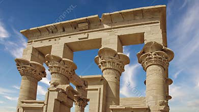 Kiosk of Trajan in the Temple of Isis, Egypt