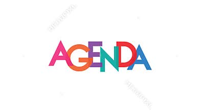 agenda ETTER FULL COLOR - video footage animation