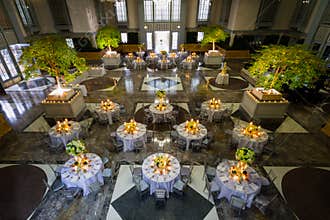 Banquet Set up in Huge Hall