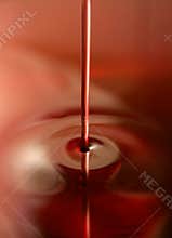 Red Liquid Background