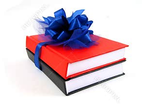 Books as a gift (horizontal view)