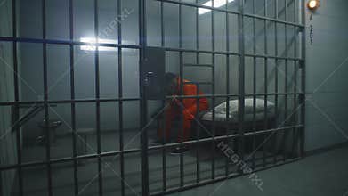 African American inmates in detention center