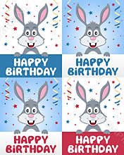 Happy Birthday Bunny Rabbit