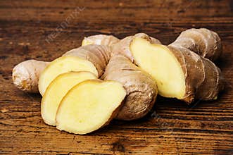 Raw ginger