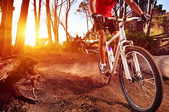 Mountain bike athlete