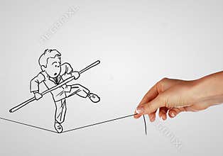 Risks and challenges of business life