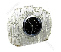 Clock in crystal