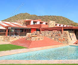 USA, Arizona: Frank Lloyd Wright - Taliesin West