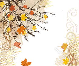 Autumn vector background