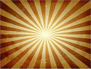 Distressed light burst vector background