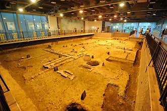 Archeology site of Tang Dynasty in Chengdu