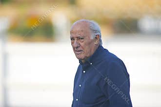 Portrait of Amancio Ortega , founder of Inditex