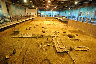 Archeology site of Tang Dynasty in Chengdu