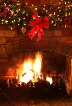 Christmas Fireplace
