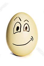 Egg with a smile