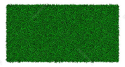 Green astro turf mat with grass texture