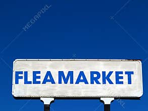 Flea Market Sign