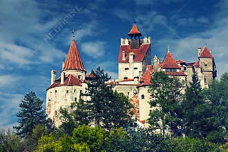 Bran Castle, Transylvania Romania, phone style