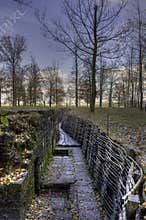 Flanders Fields, WWI Trenches, Belgim