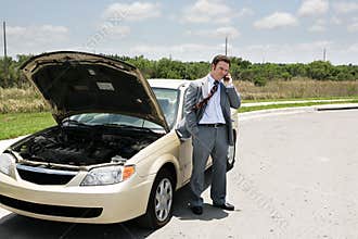 Flat Tire - Call Auto Club