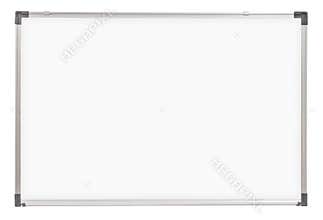 School whiteboard or board isolated
