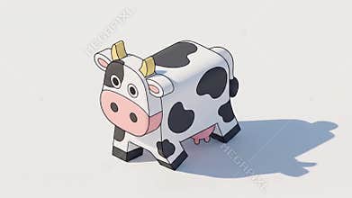Cubist Cow