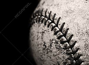 Old Worn Baseball