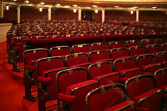 Classical theatre interior
